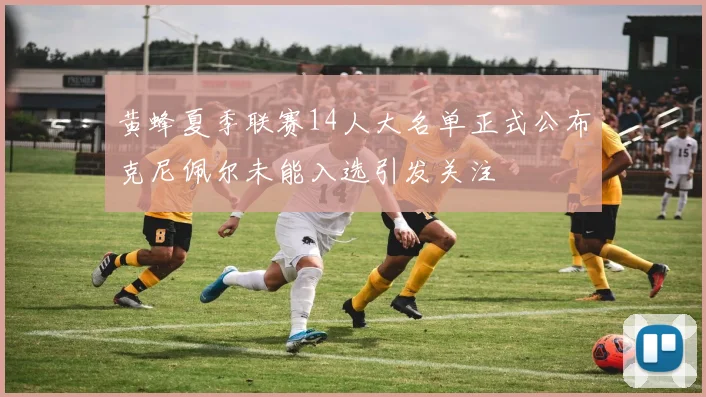 黄蜂夏季联赛14人大名单正式公布克尼佩尔未能入选引发关注